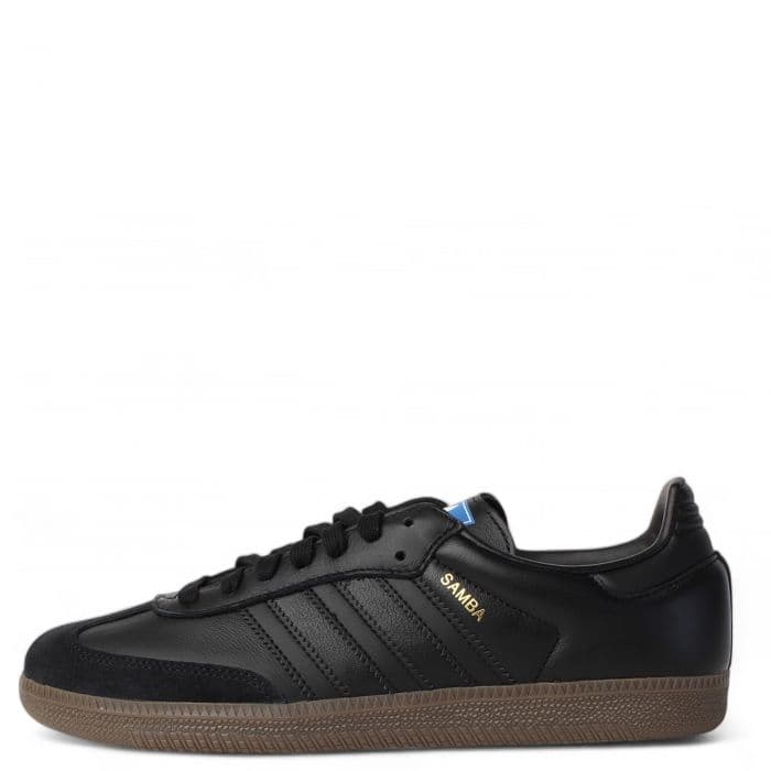 Men's Adidas Samba OG - Black and Brown